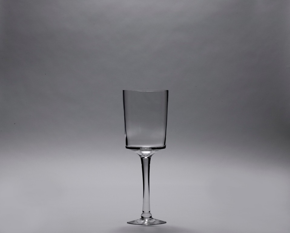 Glass Candleholder