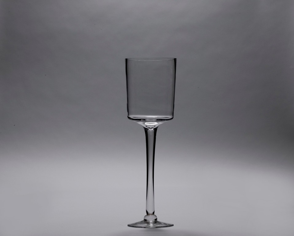 Glass Candleholder