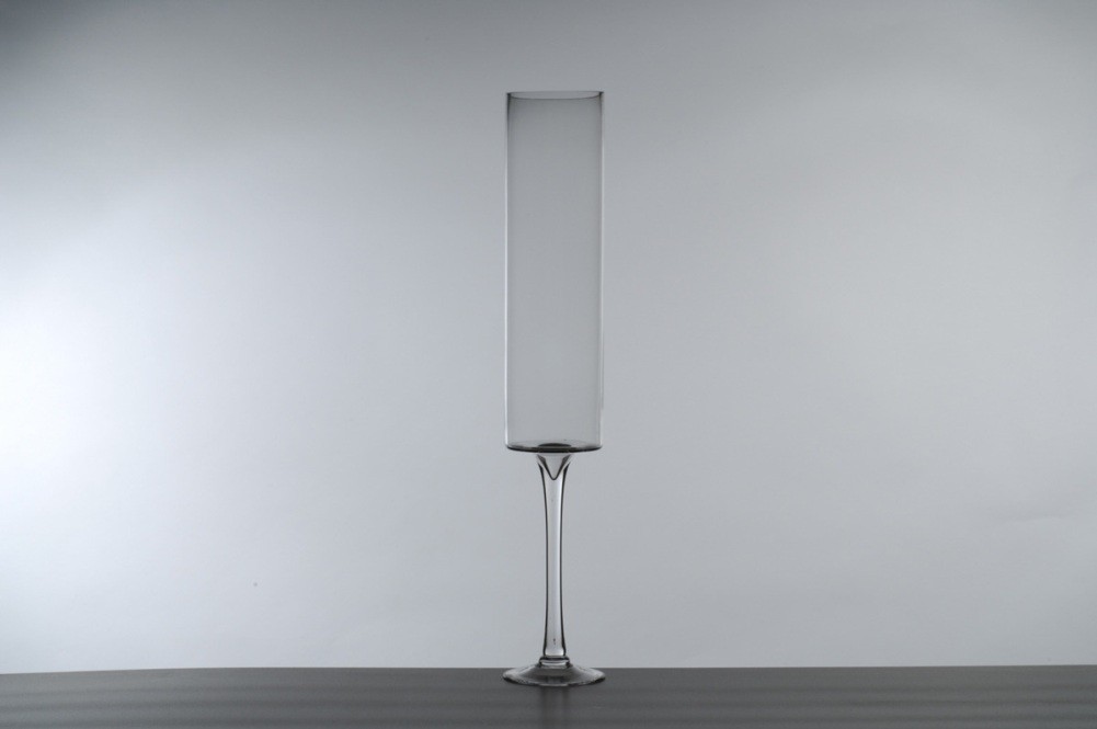 Glass Candleholder 