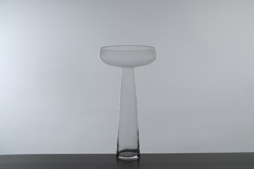 Glass Candleholder 