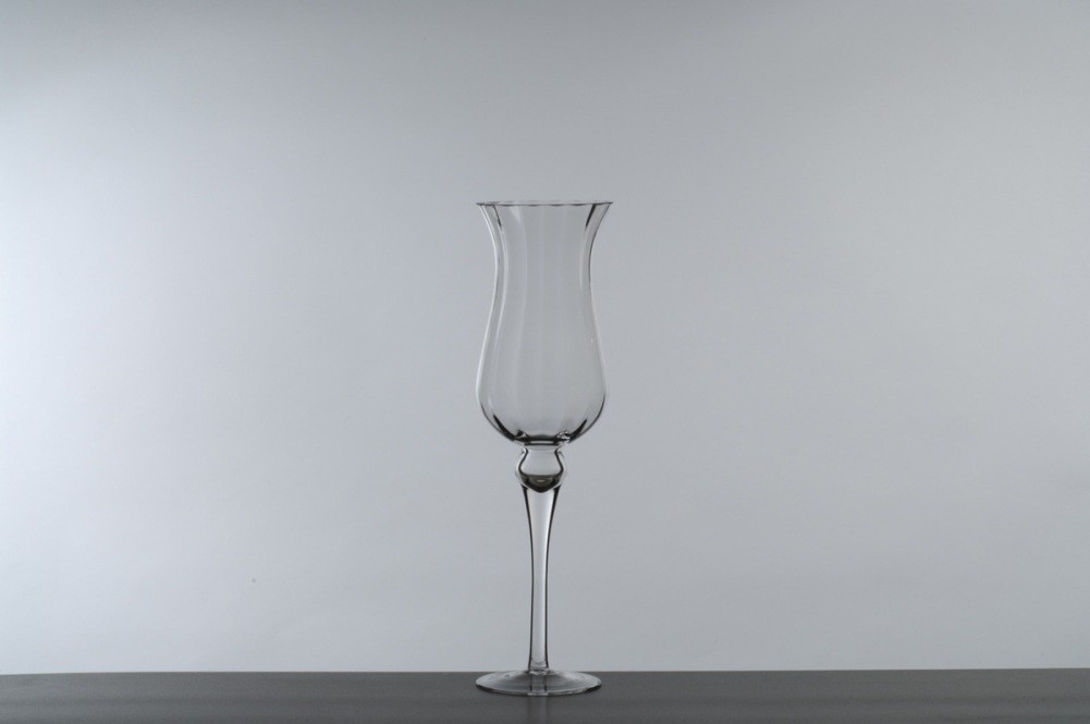 Glass Candleholder 