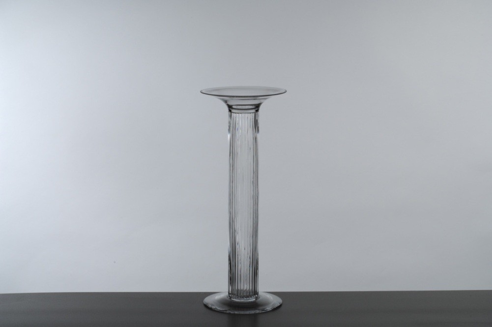 Glass Candleholder 