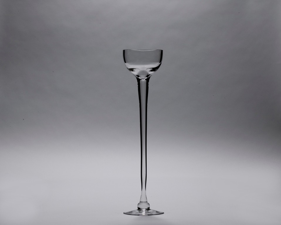 Glass Candleholder 