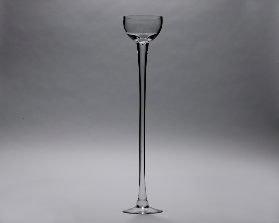 Glass Candleholder 