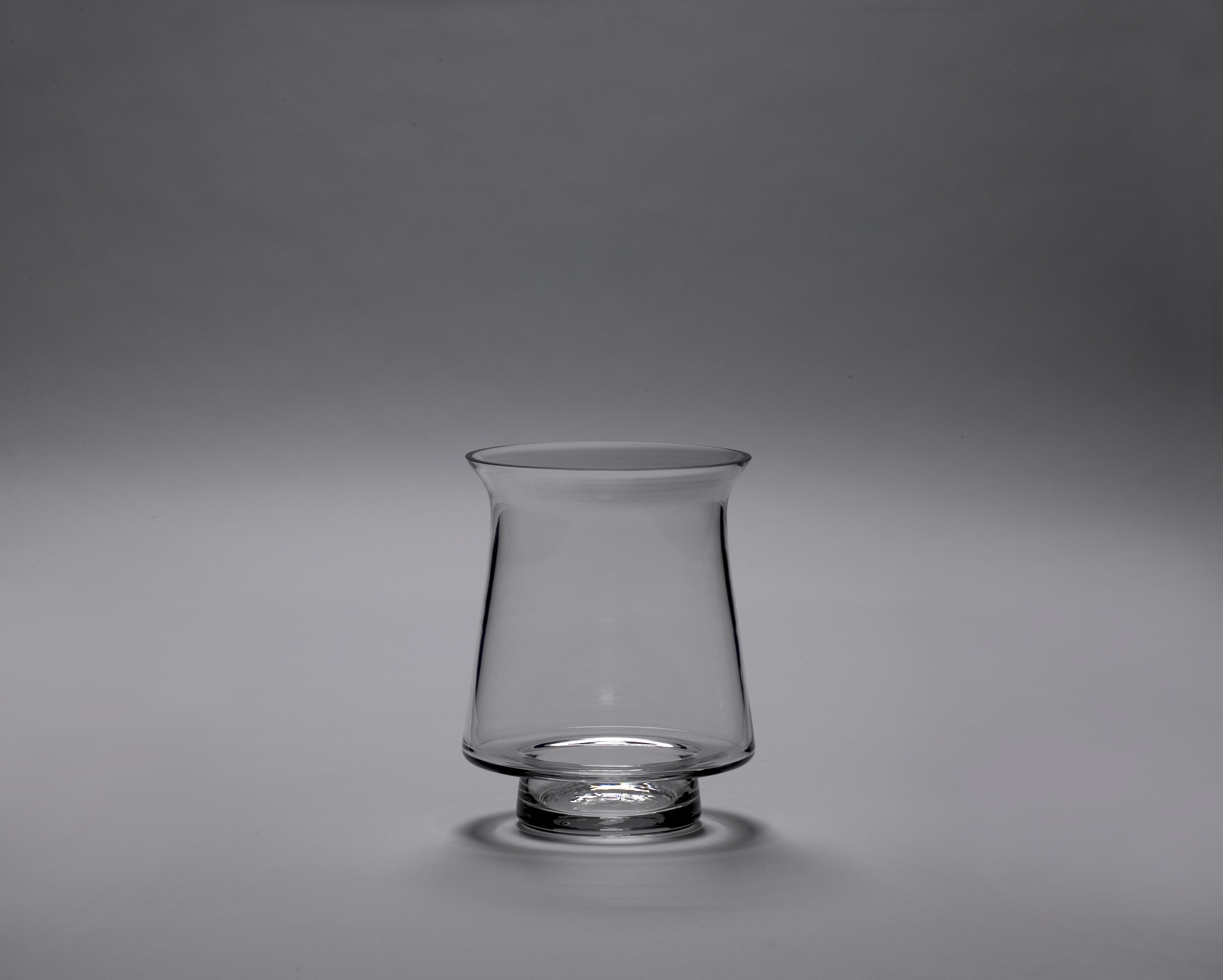 Glass Candleholder 