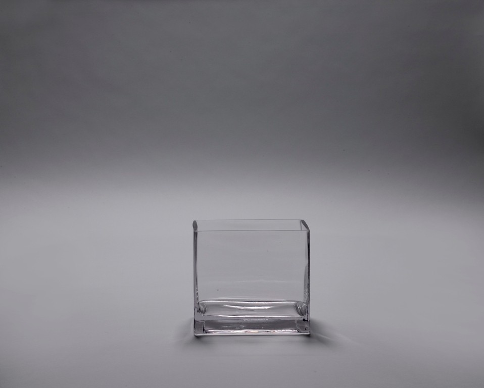 Cube Glass Vase / Candleholder