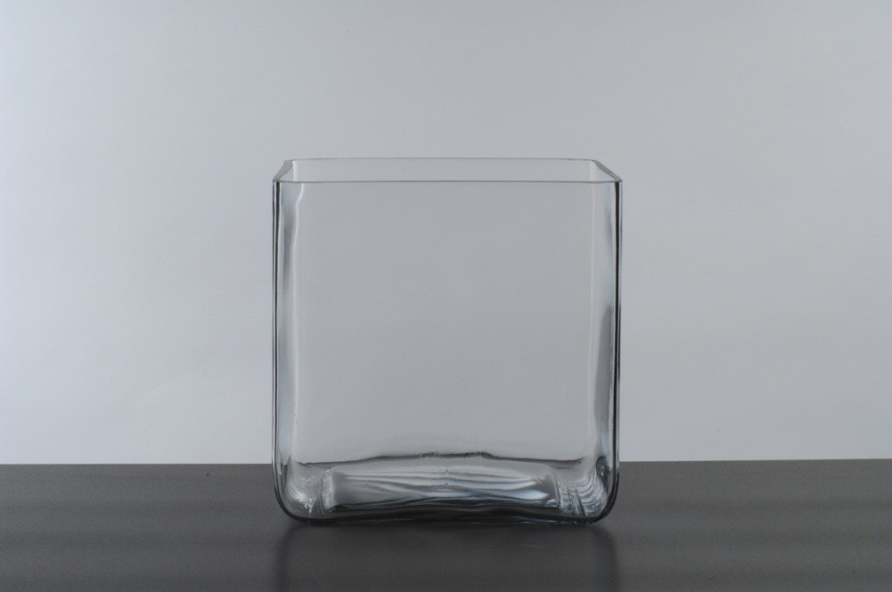 Cube Glass Vase / Candleholder