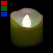 Battery Operated Melted Votive Candles - Non-Flicker 1 LED