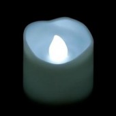 Battery Operated Melted Votive Candles - Non-Flicker 1 LED