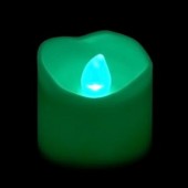 Battery Operated  Melted Votive Candles - Non-Flicker 1LED