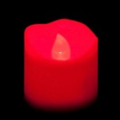 Battery Operated Melted Votive Candles - Flicker 1 LED