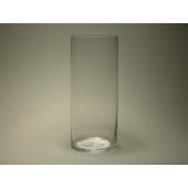Tall Cylinder Glass Vase