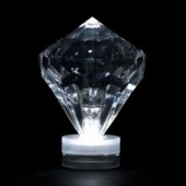 Battery Operated Submersible Diamond LED Light